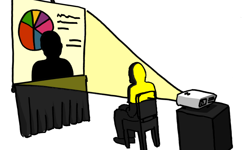 How much space do I need for the projector and screen?